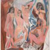 Pablo Picasso. Les Demoiselles d'Avignon (1907), Museum of Modern Art, New York