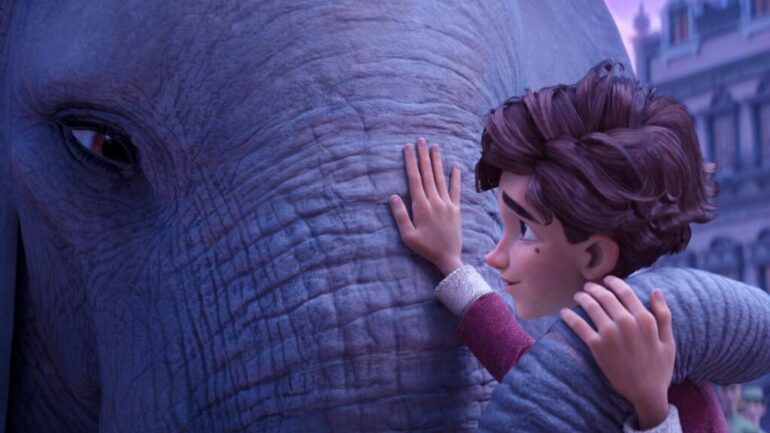 «La elefanta del mago». Película de Animación en Netflix. Crítica: Encantadora, Tierna, Mágica