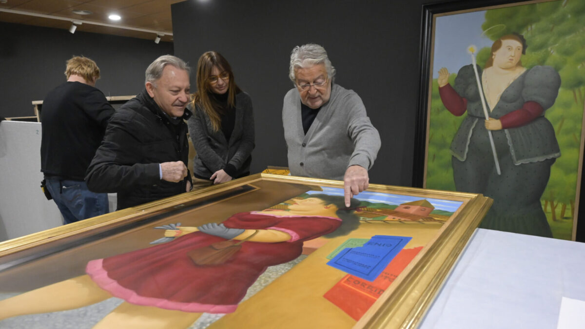 Las obras de Fernando Botero llegan a la Fundación Bancaja para su primera exposición retrospectiva en València