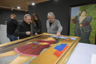 Las obras de Fernando Botero llegan a la Fundación Bancaja para su primera exposición retrospectiva en València