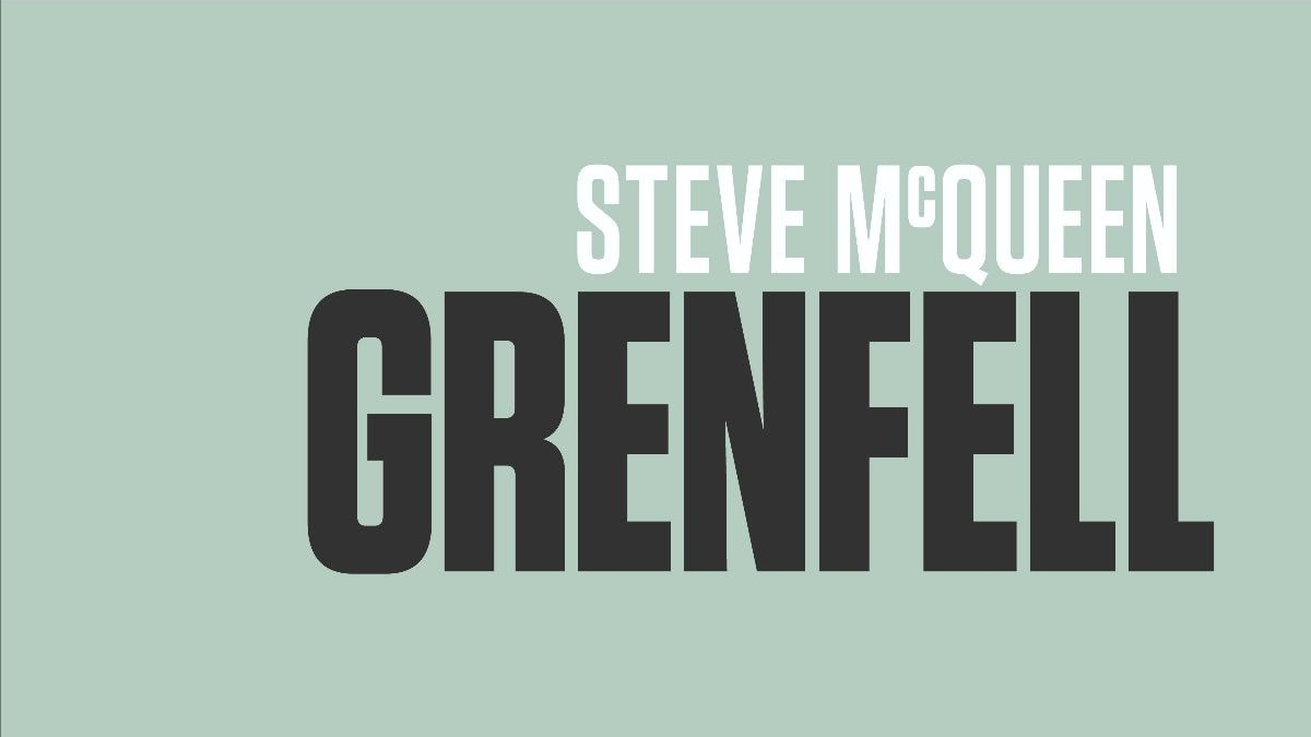 ‘Grenfell’ by Steve McQueen at Serpentine South