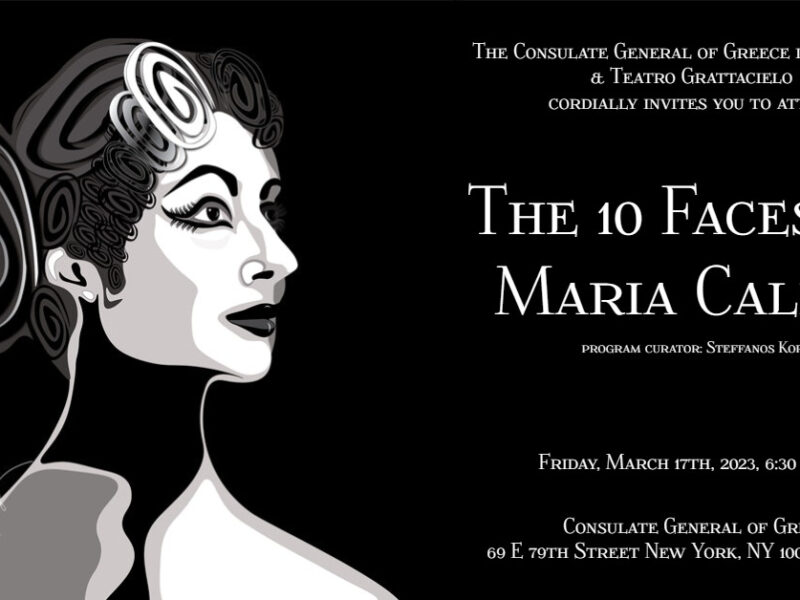 Teatro Grattacielo and the Consulate General of Greece in New York Present “The 10 Faces of Maria Callas”