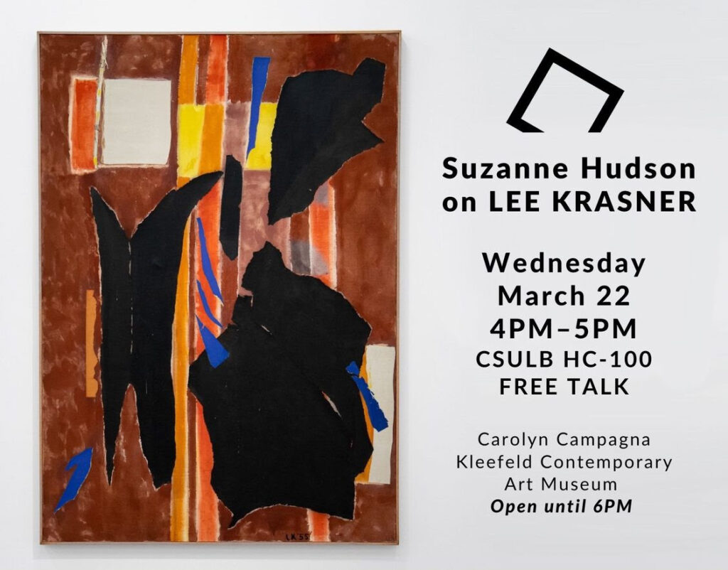 Art Historian Suzanne Hudson leads a talk on Lee Krasner