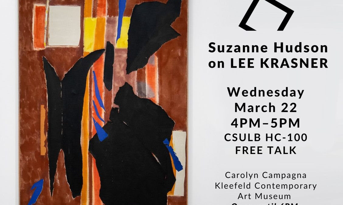 Art Historian Suzanne Hudson leads a talk on Lee Krasner