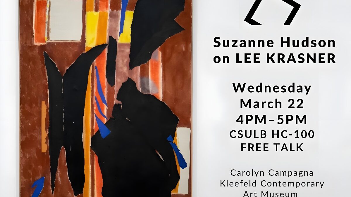 Art Historian Suzanne Hudson leads a talk on Lee Krasner