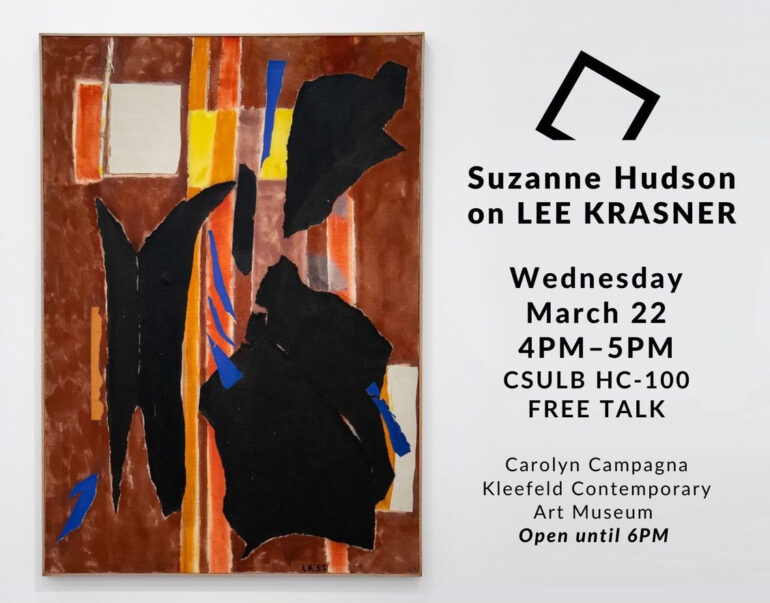 Art Historian Suzanne Hudson leads a talk on Lee Krasner
