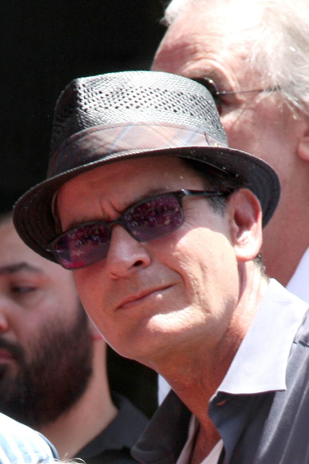 Charlie Sheen bei einer Zeremonie am Hollywood Walk of Fame
