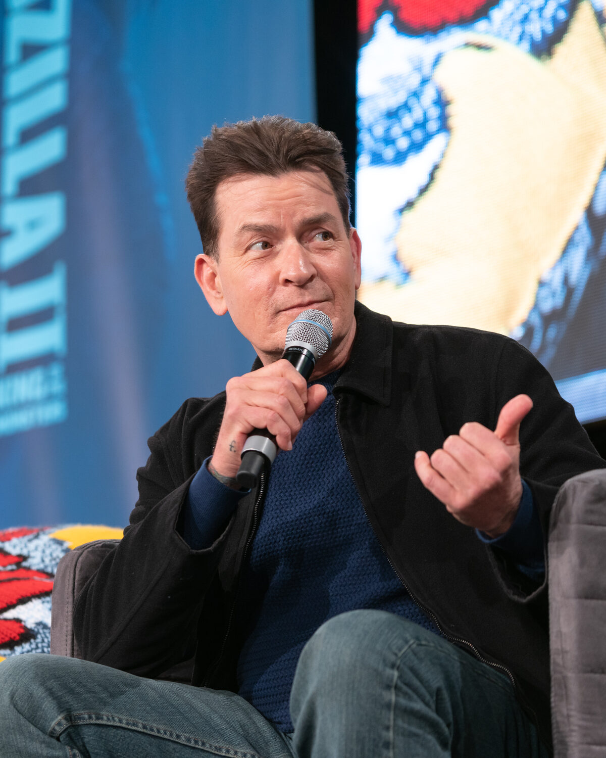 Charlie Sheen bei der German Comic Con in Dortmund
