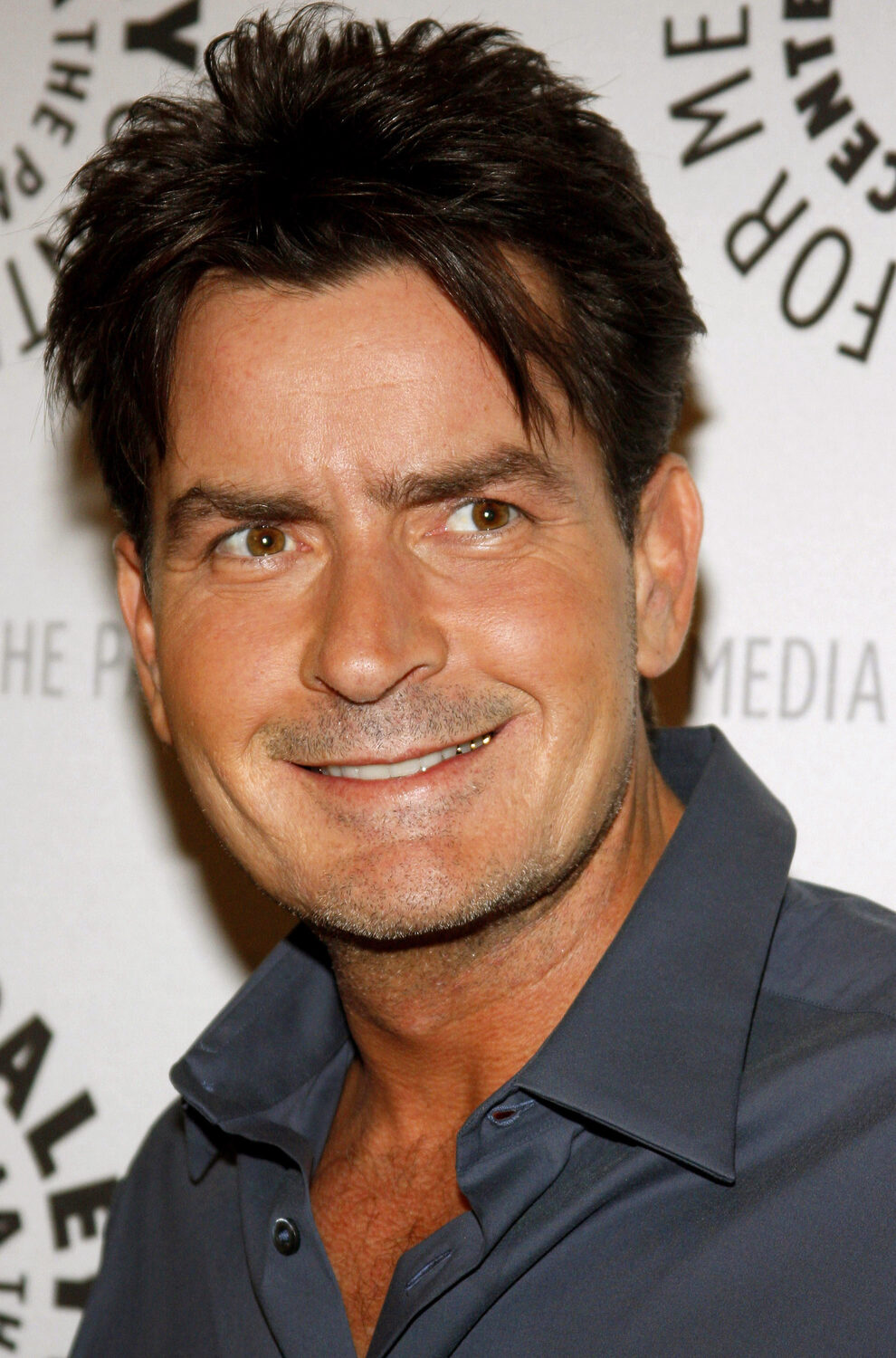 Charlie Sheen bei der Feier zur 100. Folge von Two and a Half Men
