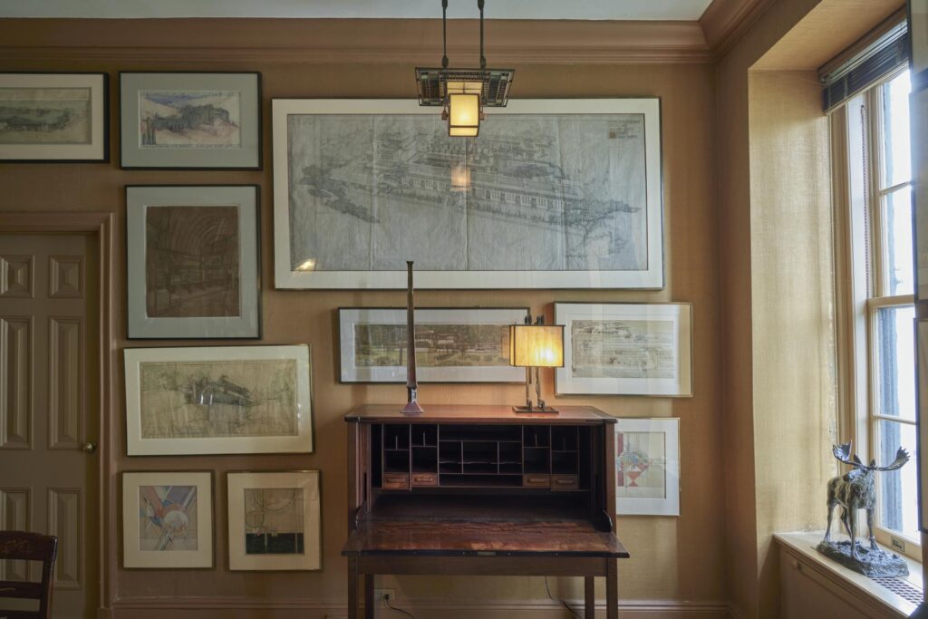 Sotheby’s Announces Art Bridges Foundation Acquires Frank Lloyd Wright Drawings from the Wolf Family Collection