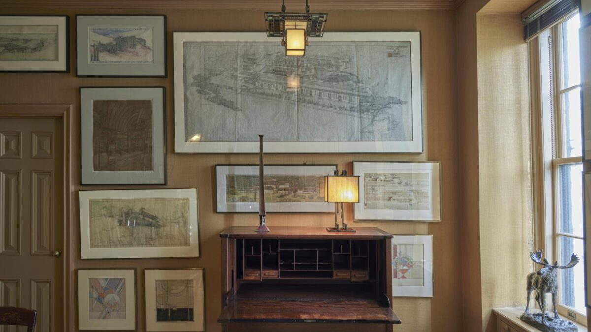 Sotheby’s Announces Art Bridges Foundation Acquires Frank Lloyd Wright Drawings from the Wolf Family Collection