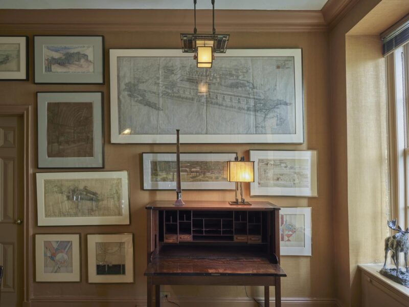 Sotheby’s Announces Art Bridges Foundation Acquires Frank Lloyd Wright Drawings from the Wolf Family Collection
