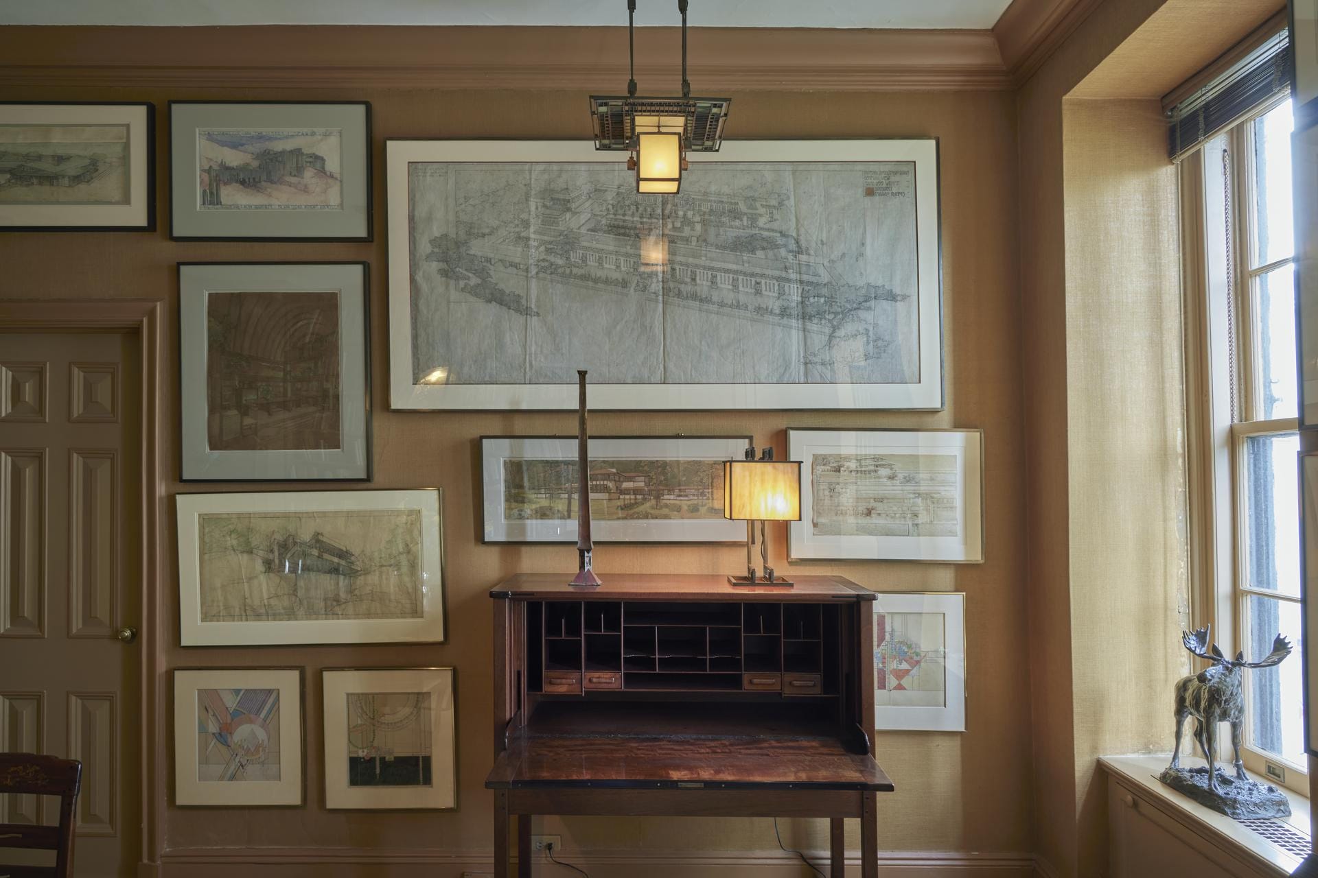 Sotheby’s Announces Art Bridges Foundation Acquires Frank Lloyd Wright Drawings from the Wolf Family Collection