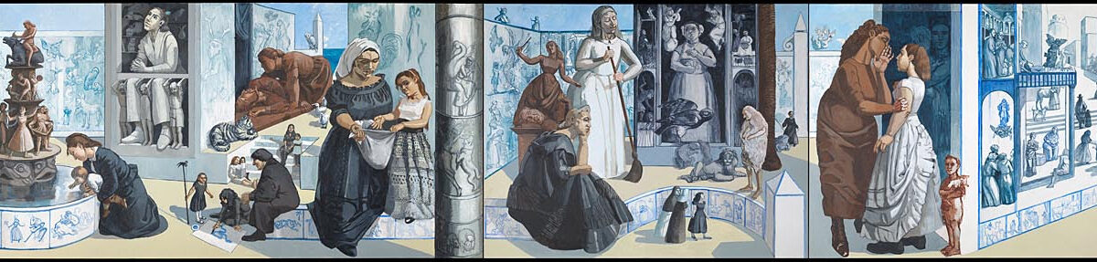 Paula Rego: Crivelli’s Garden. National Gallery London