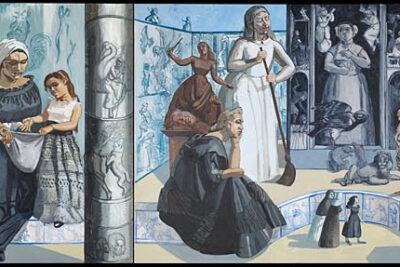 Paula Rego: Crivelli’s Garden. National Gallery London