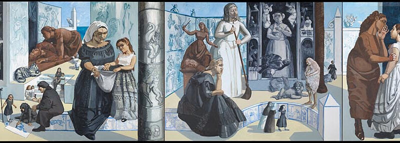 Paula Rego: Crivelli’s Garden. National Gallery London