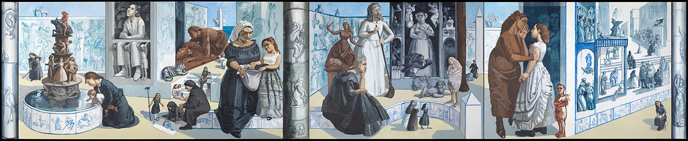 Paula Rego: Crivelli’s Garden. National Gallery London