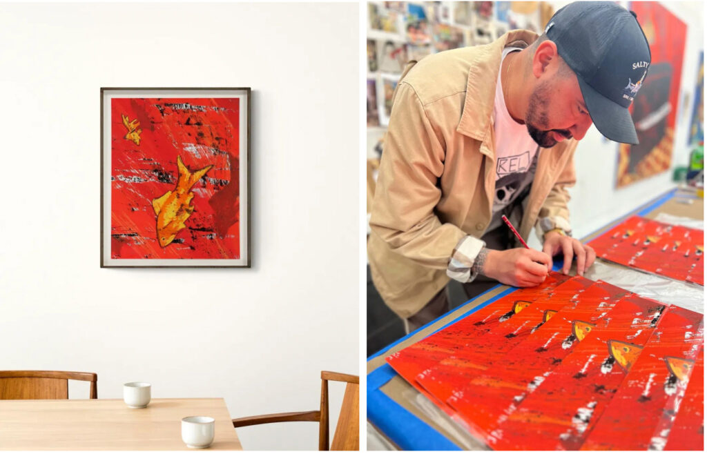 Angel Otero: Earth Day print, and upcoming Hong Kong solo exhibition