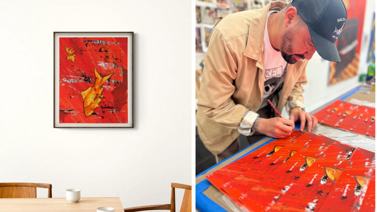 Angel Otero: Earth Day print, and upcoming Hong Kong solo exhibition