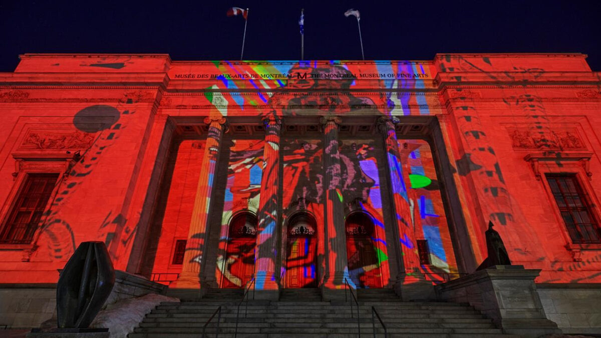 “Nalini Malani: Crossing Boundaries” at the Montreal Museum of Fine Arts, Québec, Canada