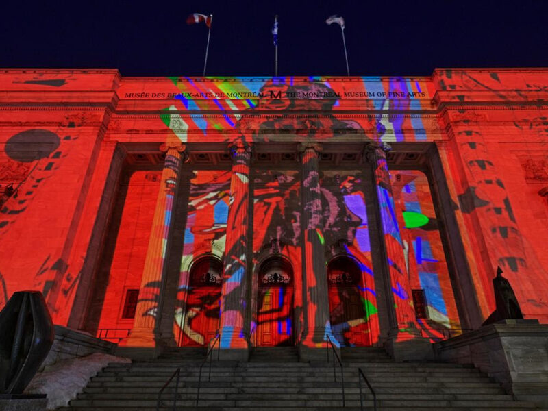 “Nalini Malani: Crossing Boundaries” at the Montreal Museum of Fine Arts, Québec, Canada