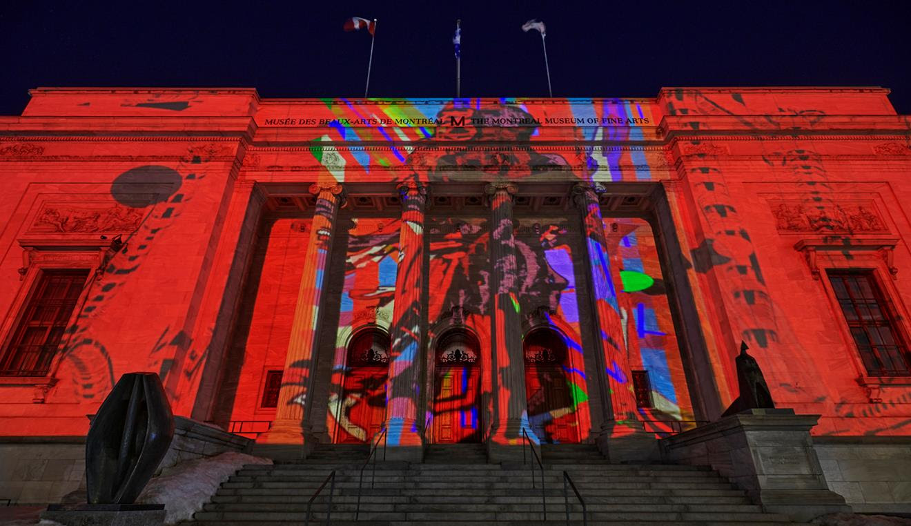 “Nalini Malani: Crossing Boundaries” at the Montreal Museum of Fine Arts, Québec, Canada