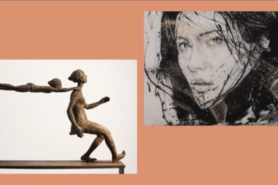 &lsquo;Les yeux dans les yeux&rsquo;. Un face à face entre les corps de Marta Moreu et les visages de Lidia Masllorens. Galerie Arcturus