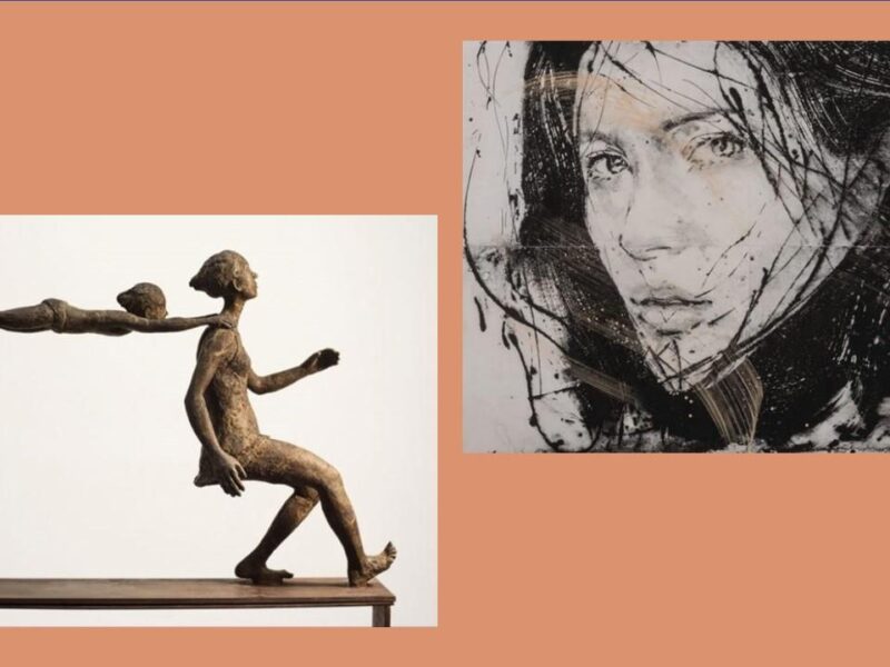 &lsquo;Les yeux dans les yeux&rsquo;. Un face à face entre les corps de Marta Moreu et les visages de Lidia Masllorens. Galerie Arcturus