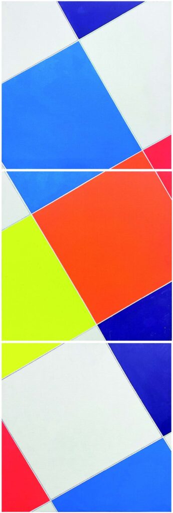 WALDO BALART. Paysage géométrique. Galerie Bendana Pinel