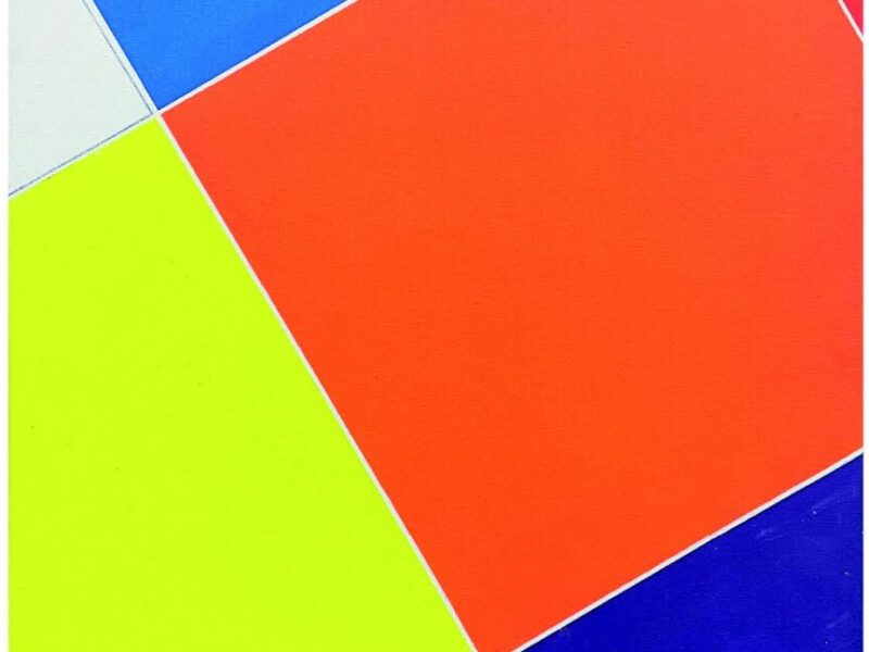 WALDO BALART. Paysage géométrique. Galerie Bendana Pinel