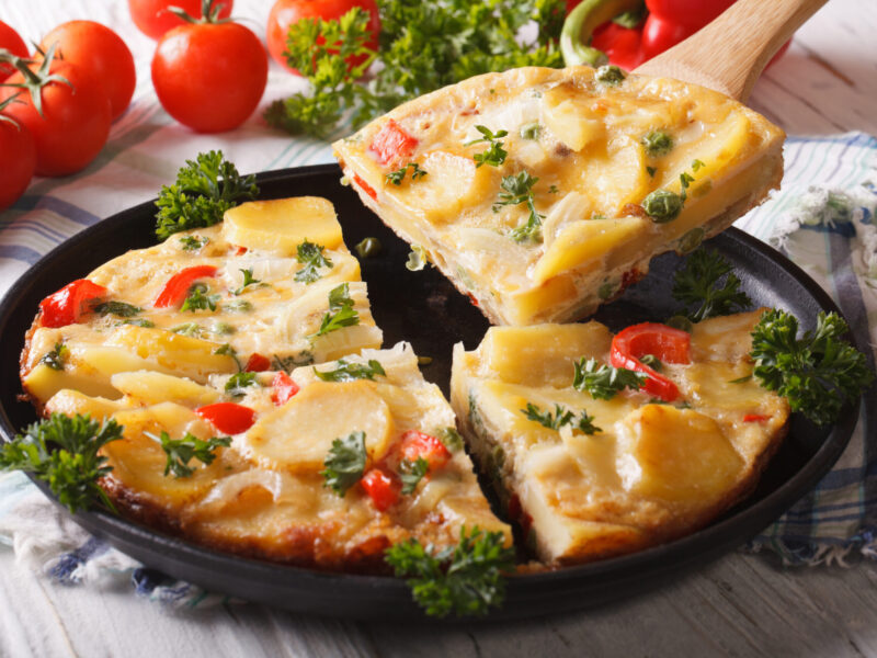 Frittata méditerranéenne