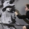 Restored Banksy Sandcastle Girl returning to Suffolk in new exhibition