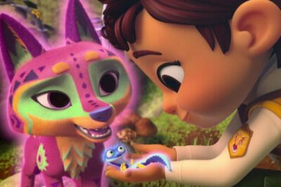 &lsquo;Spirit Rangers&rsquo; (2023). Deuxième saison. Série pour enfants sur Netflix