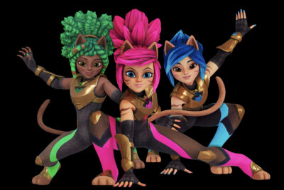 ‘Kitti Katz’. Serie de animación en Netflix: justicieras gatunas a patada limpia