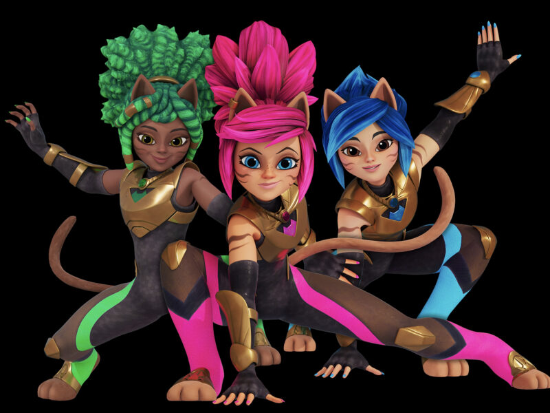 &lsquo;Kitti Katz&rsquo; Séries animées sur Netflix : les justicières Catwoman à l&rsquo;affût