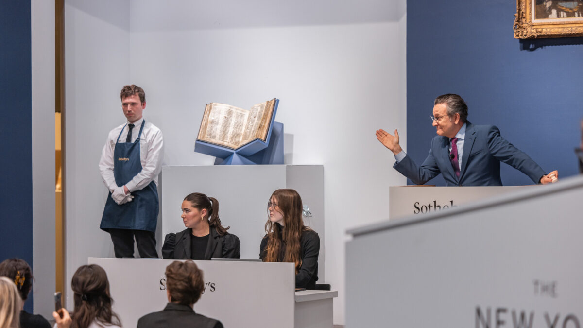 Codex Sassoon Sells for Record-Breaking $38.1M at Sotheby’s New York