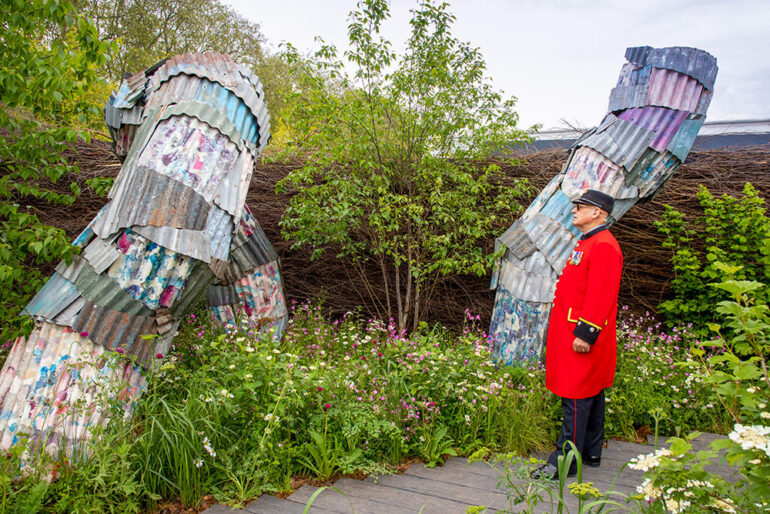 Saatchi Gallery Reveals 2023 RHS Chelsea Flower Show Garden With British Sculptor Catriona Robertson