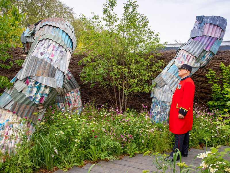 Saatchi Gallery Reveals 2023 RHS Chelsea Flower Show Garden With British Sculptor Catriona Robertson