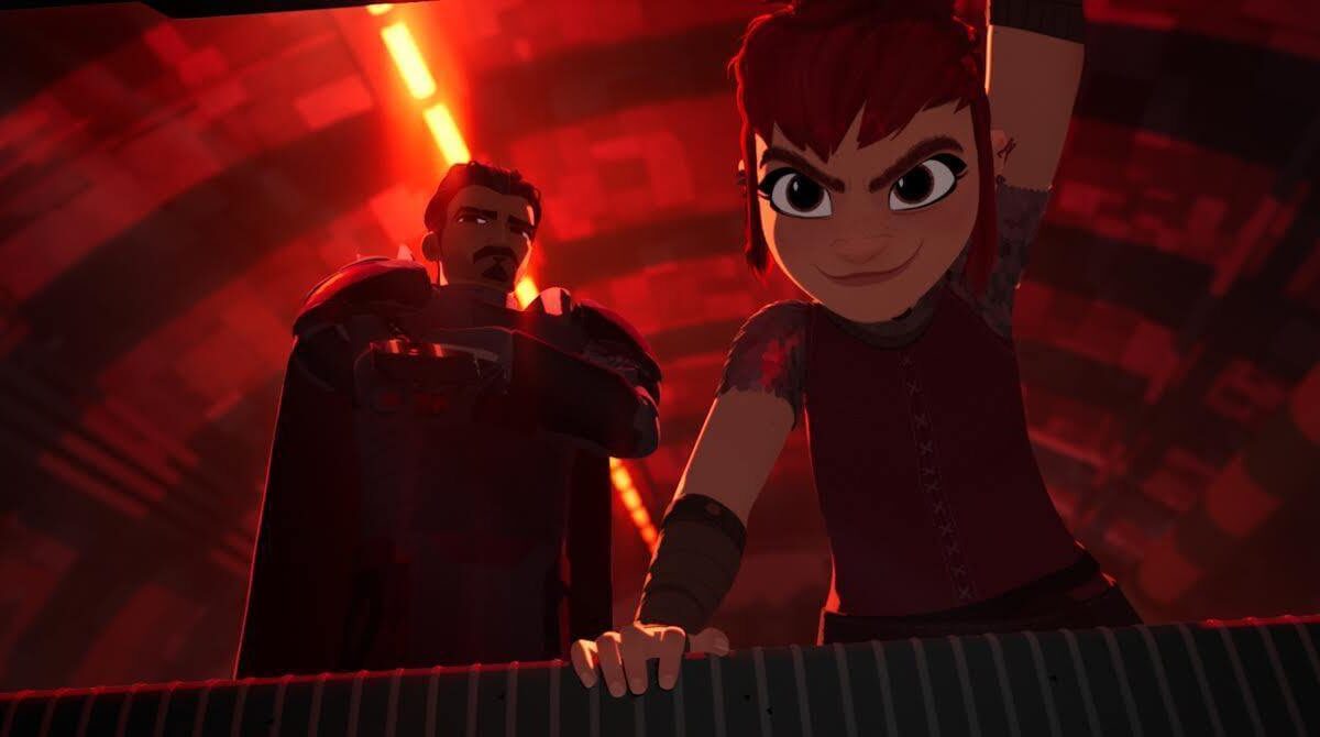 „Nimona“ (2023) – Ein animierter Film auf Netflix: Charmant und klassisch futuristisch