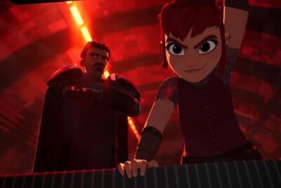 넷플릭스 애니메이션 영화 ‘니모나’ (2023): 매력적이고 고전적인 미래형