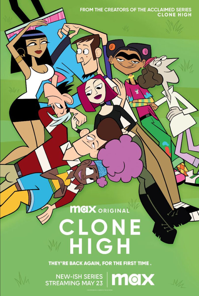 ‘Clone High’. Animation Series on HBO Max