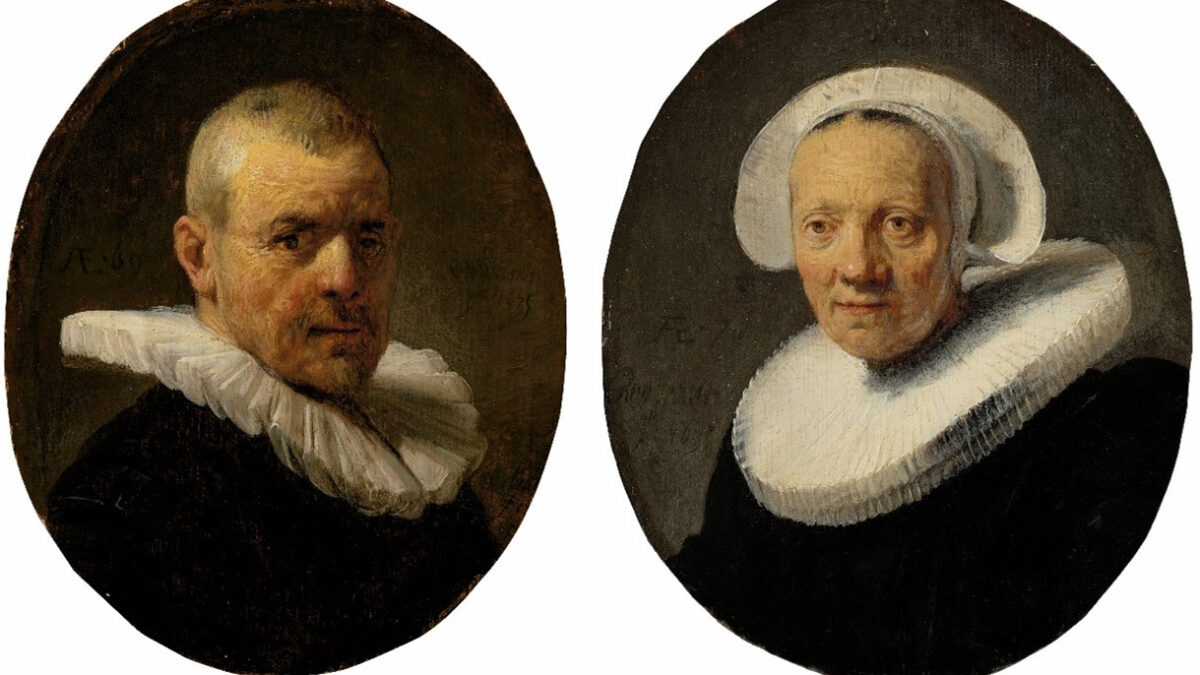 Landmark re-discovery of the last known pair of portraits by Rembrandt