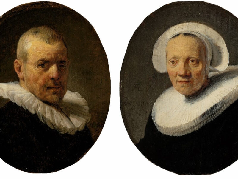 Landmark re-discovery of the last known pair of portraits by Rembrandt