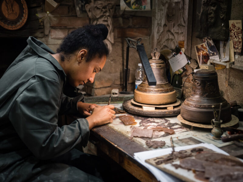 Dominique White begins her six-month artistic residency in Italy Max Mara Art Prize for Women 2022-2024