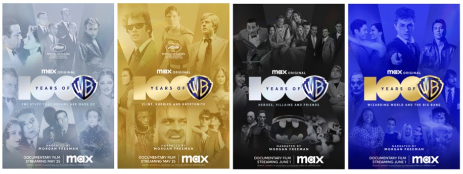 Four Max Original Documentary Specials 100 YEARS OF WARNER BROS