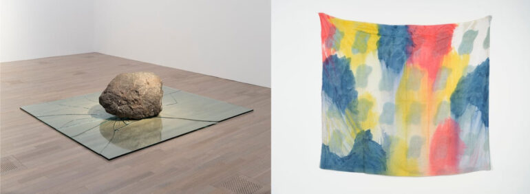 Lee Ufan and Claude Viallat. Pace Gallery London