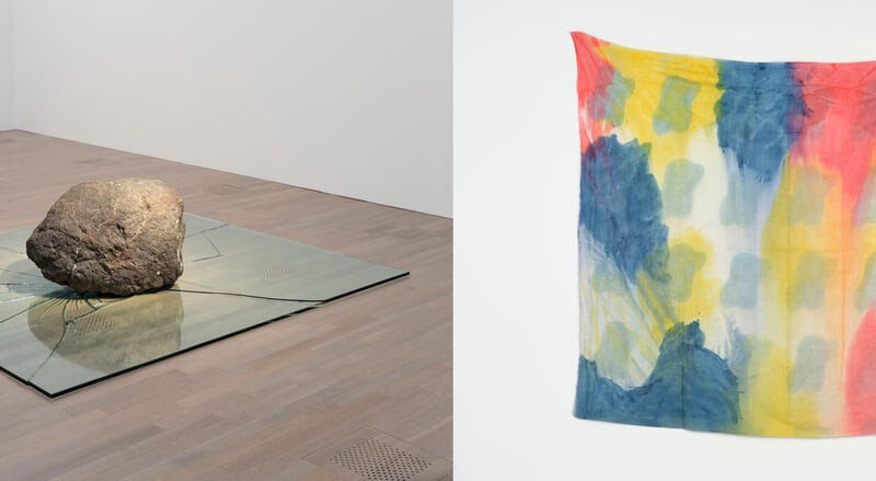 Lee Ufan and Claude Viallat. Pace Gallery London