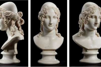 Helen of Troy by Antonio Canova, on the market for the first time. Christie’s