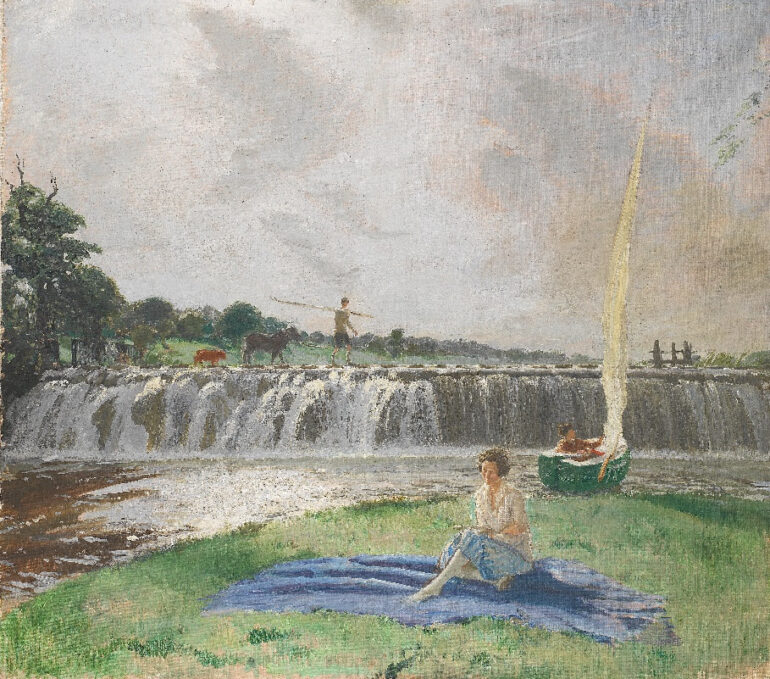 Nicholson Conversation Piece Stars at Bonhams Modern British and Irish Art Sale