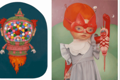 kelogsloops, Robert Palacios, Tarntara Sudadung, and Yuka Sakuma. Corey Helford Gallery